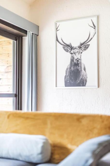 La Cabane Du Cerf A Payolle 캄팡 외부 사진